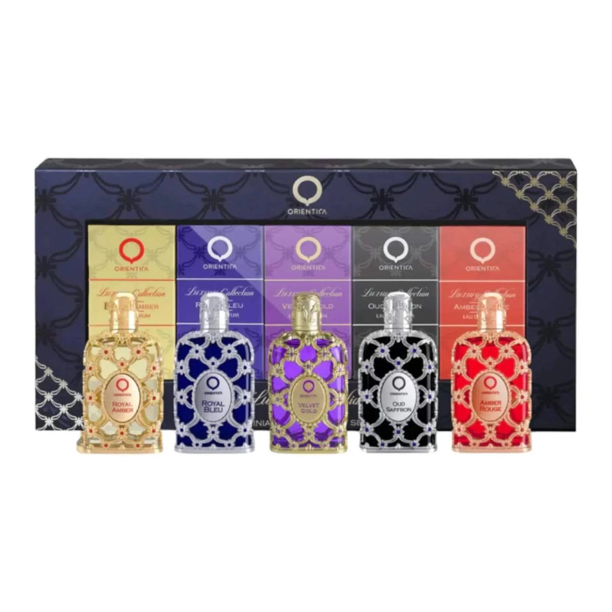 Kit Perfume Arabe Orientica Luxury Collection 5 mini EDP 7,5ml Unissex